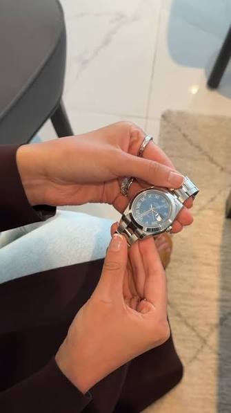 Careful handling of a client timepiece